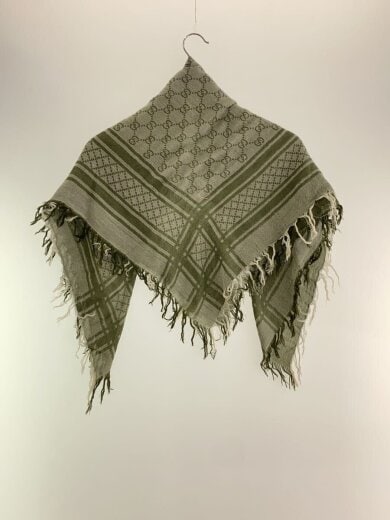 商品画像：スカーフ/コットン/KHK/総柄/レディース 2