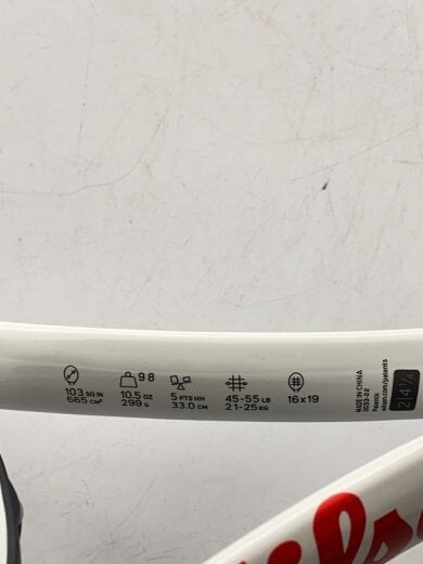 商品画像：3033-22 テニスラケット/--/WHT/3033-22 5