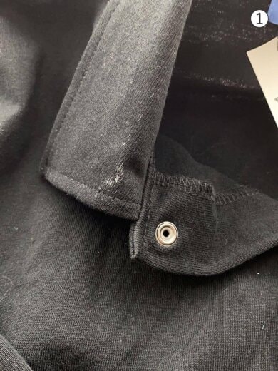 商品画像：ジャケット/L/コットン/BLK/無地/24LA-312 6