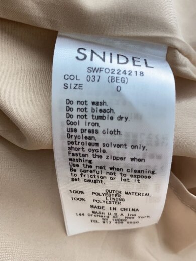 商品画像：半袖ワンピース/O/--/BEG/swfo224218 4