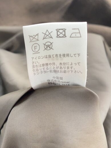 商品画像：テーラードジャケット/S/ポリエステル/BRW/無地/RRSTR1022003 5