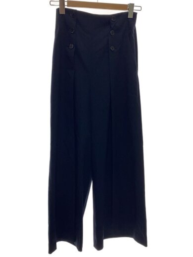 商品画像：ワイドパンツ/O/ポリエステル/NVY/無地/FWFP254004 1