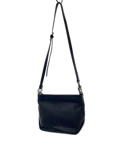 商品画像：ショルダーバッグ/レザー/BLK/無地 1