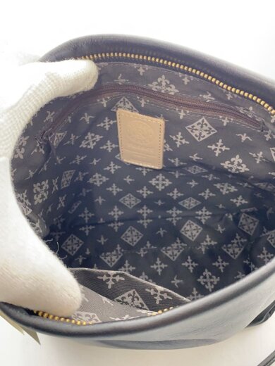 商品画像：ショルダーバッグ/レザー/BLK/無地 6