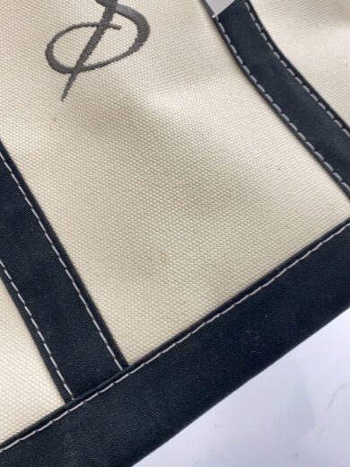 商品画像：イニシャルトートバッグ/キャンバス/WHT 7