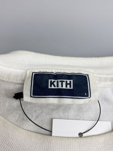 商品画像：Tシャツ/L/コットン/WHT/無地/24-071-060-0078-1-0// 3