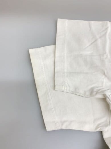 商品画像：Tシャツ/L/コットン/WHT/無地/24-071-060-0078-1-0// 5