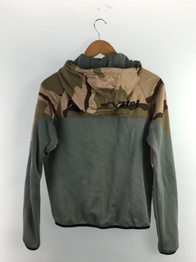 画像：F.C.R.B.(F.C.Real Bristol)ジップパーカー/S/ポリエステル/GRY/カモフラ/FCRB-1670172