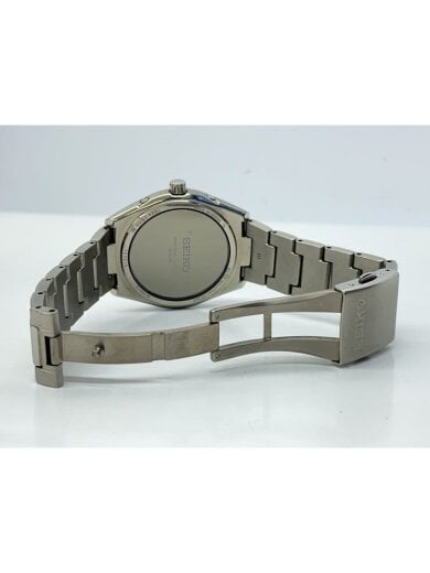 商品画像：ソーラー腕時計/アナログ/チタン/BLK/SLV/チタン/7B24-0BH0 4