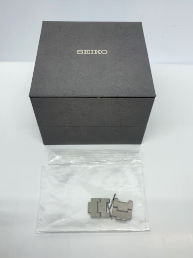 商品画像：ソーラー腕時計/アナログ/チタン/BLK/SLV/チタン/7B24-0BH0 6