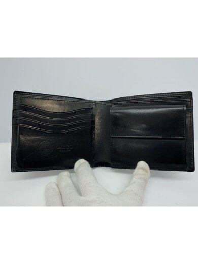 商品画像：2つ折り財布/--/BLK/無地/メンズ 4