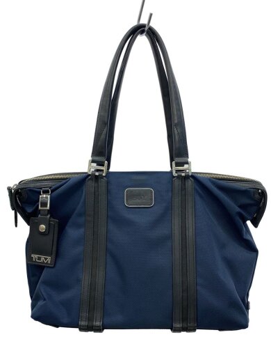 画像：TUMIトートバッグ/--/NVY/無地/68416NYDE1