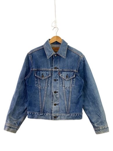 商品画像：Gジャン/L/コットン/IDG/70505-0301/デニムトラッカージャケット/全体的に着用感有 1