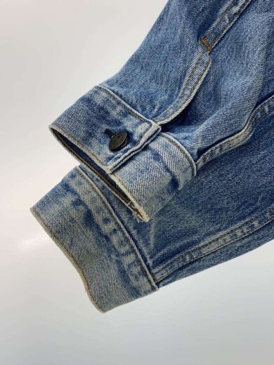 商品画像：Gジャン/L/コットン/IDG/70505-0301/デニムトラッカージャケット/全体的に着用感有 5