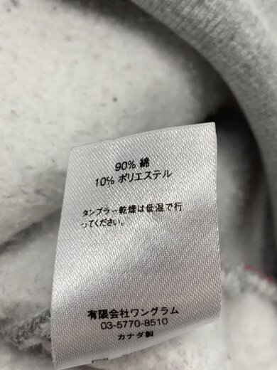 商品画像：ジップパーカー/S/コットン/GRY/16AW/Old English Hood Logo Zip Up Swea// 5