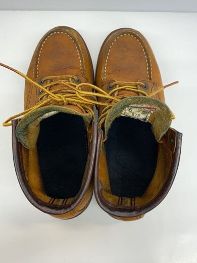 商品画像：レースアップブーツ・6インチモックトゥ/US8/BRW 3