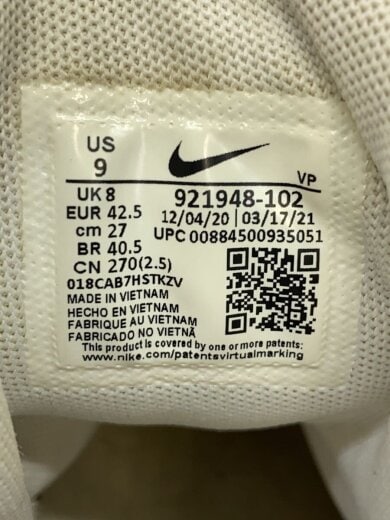 商品画像：AIR MORE UPTEMPO 96/エアモアアップテンポ/ホワイト/921948-102/UK8/WHT// 5