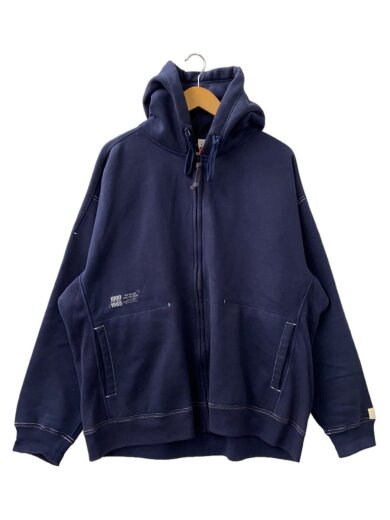 商品画像：ジップパーカー/XL/コットン/NVY// 1