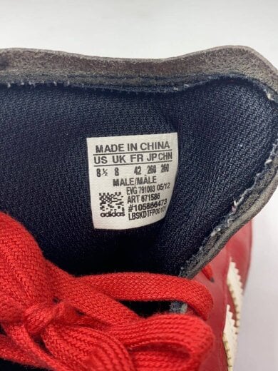 商品画像：671586 adidas GOLF/ゴルフシューズ/RED/671586/SAMBA GOLF/26cm 5