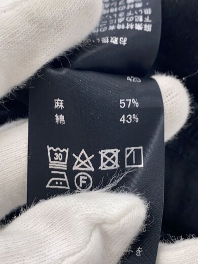 商品画像：ボトム/2/リネン/BLK/無地 6