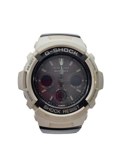 商品画像：腕時計/アナログ/--/SLV/BLK/SS/awg-m100gw// 1