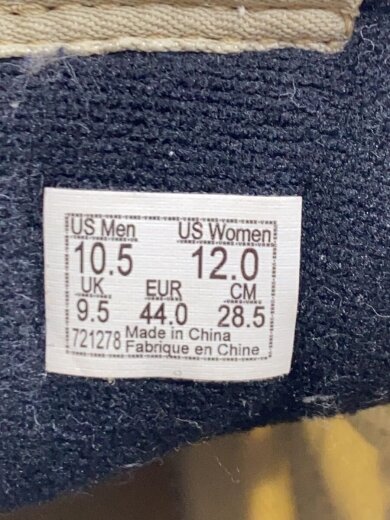 商品画像：ハイカットスニーカー/28.5cm/CRM/キャンバス/721278// 5