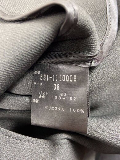 商品画像：パーカー/38/ポリエステル/BLK/531-1110006 4