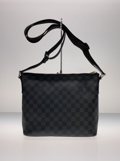 商品画像：1)ミックPM_ダミエ・グラフィット/PVC/ブラック 3