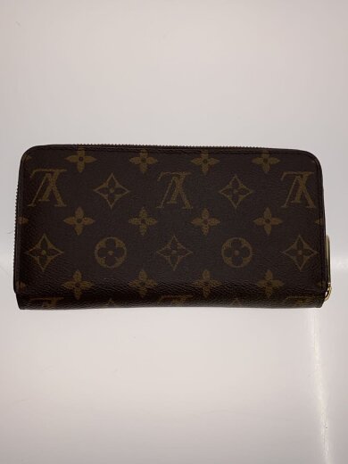 商品画像：2)ジッピー・ウォレット_モノグラム・キャンバス_ローズバレリーヌ/ビニール/ブラウン/レディース 2