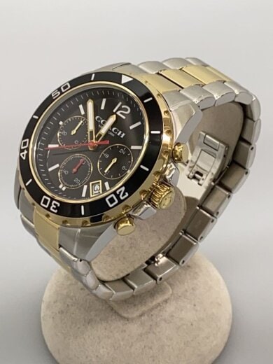 商品画像：クォーツ腕時計/アナログ/BLK/SLV/C5380 2