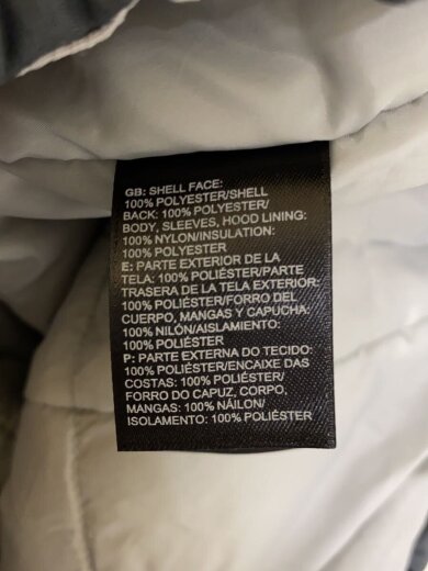 商品画像：中綿ジャケット/S/ポリエステル 4