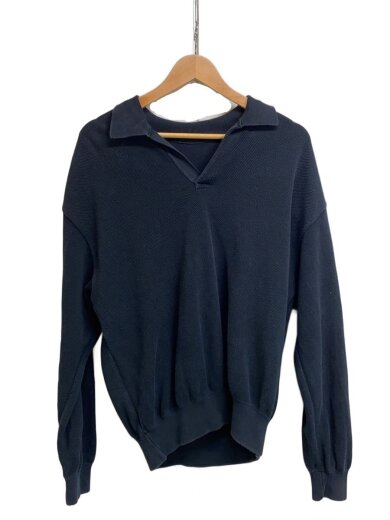 商品画像：スウェット/1/コットン/BLK/2303-003/Co/Ra Moss Stitch Pullover 1