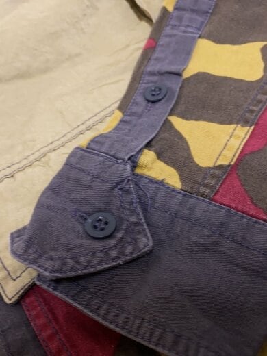 画像：Nigel Cabourn90s/アングローバル期/長袖シャツ/2/ナイロン/マルチカラー7