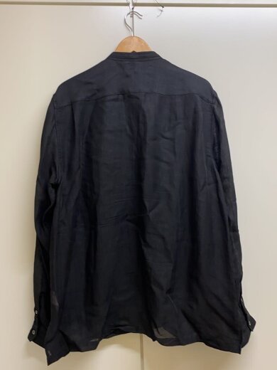 商品画像：長袖シャツ/L/レーヨン/BLK/astronaut linen tie shirt// 2