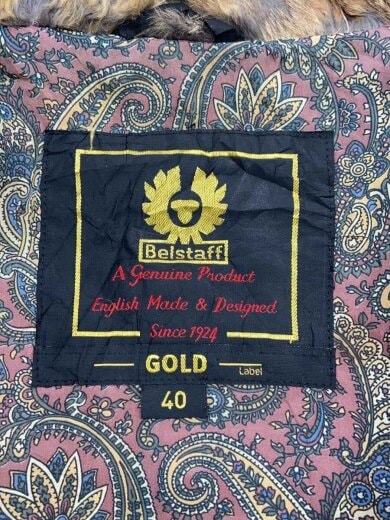 商品画像：イタリア製/GOLD LABEL/ファー/キルティングジャケット/40/コットン/YLW 4