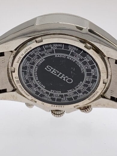 商品画像：ソーラー腕時計/アナログ/8B54-0AG0/セイコー 3