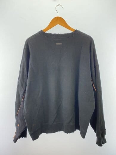 商品画像：スウェット/M/コットン/BLK/ブラック/黒/無地/ST.136/シュタイン 2