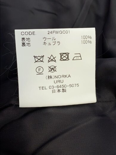 商品画像：テーラードジャケット/3/ウール/NVY/ネイビー/オンブレCK/24FWGC01/ウル 5