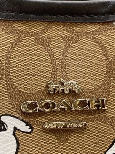 商品画像：トートバッグ/ブラウン/6160/COACH/コーチ/スヌーピー/PEANUTS/// 5