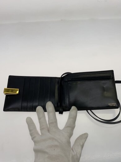 商品画像：財布/レザー/BLK/レディース/030・0416// 4