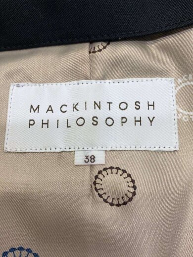 商品画像：コート/38/コットン/BLK/H1C25-200-09/MACKINTOSH PHILOSOPHY/マッキントッシュフ// 4