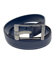 BVLGARI ブルガリ　ベルト/NVY/メンズ/44/110