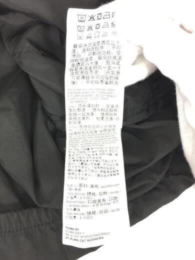 画像：PUMAナイロンジャケット/L/ナイロン/BLK/無地/844116-014