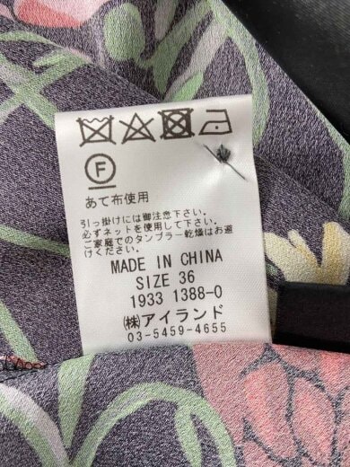 商品画像：長袖ワンピース/36/ポリエステル/BLK/19331388 4