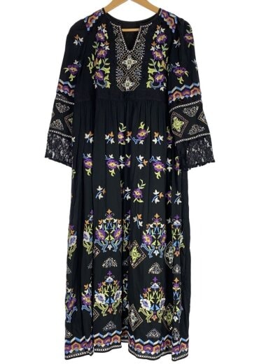 商品画像：長袖ワンピース/36/コットン/0123131022 1