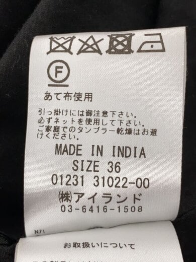 商品画像：長袖ワンピース/36/コットン/0123131022 4