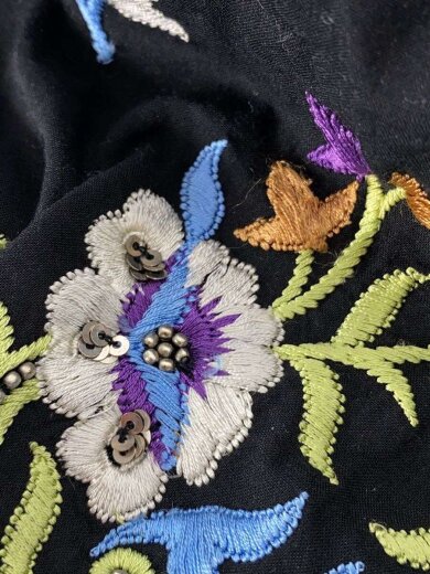 商品画像：長袖ワンピース/36/コットン/0123131022 9