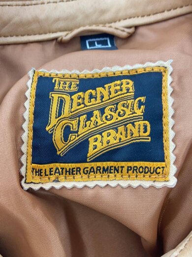 商品画像：レザージャケット・ブルゾン/L/羊革/CML/無地 3