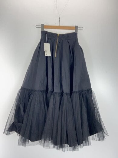 商品画像：ロングスカート/S/--/BLK/無地/iwa24aw-sk09 2