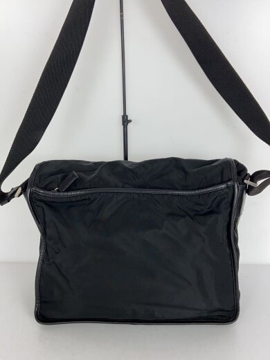 商品画像：ショルダーバッグ/ナイロン/BLK/金具劣化有/角スレ有 3